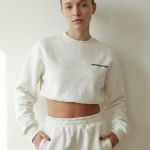 Monomoon Signature Crop - Optical White