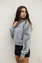 The Viper Hoodie - Gray - Image 2